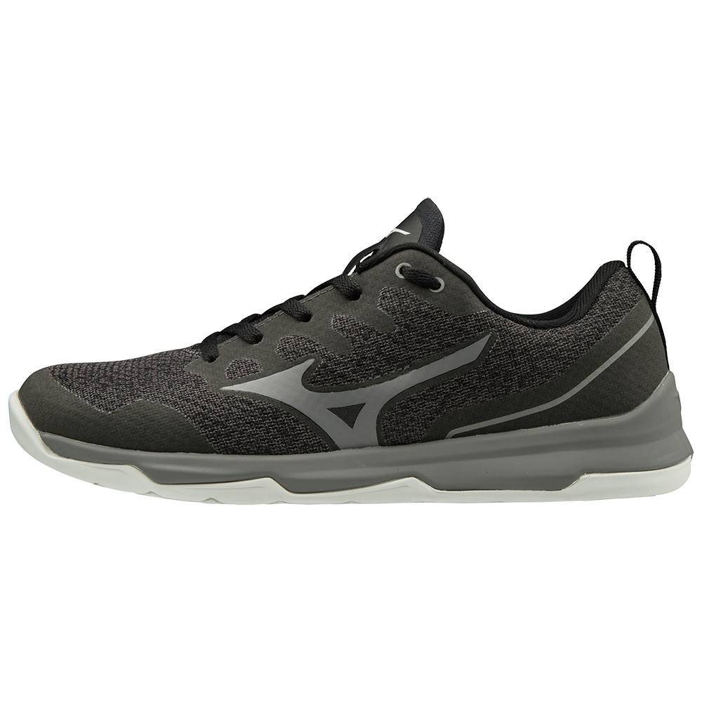 Womens Mizuno TC-02 Training Shoes Black/Grey Philippines (GIDJKC204)